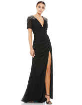 Long Formal Evening Dress Formal Silhouette Mac Duggal 55704