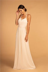 Prom Bridesmaid Chiffon Long Formal Dress