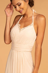 Prom Bridesmaid Chiffon Long Formal Dress
