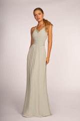 Prom Bridesmaid Chiffon Long Formal Dress