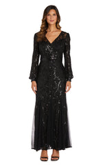 Long Mother Of The Bride Dress Gown R&M Richards 5649