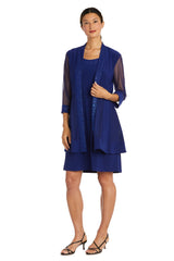 Short Mother Of The Bride Dress Short R&M Richards 8993