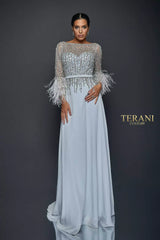Terani Couture 1921M0473 Long Formal Dress