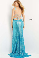 Jovani 08471 Two Piece Formal Long Prom Dress